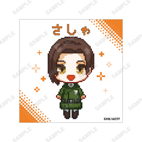 『進撃の巨人』きゃらドットシリーズ ステッカー(サシャ)