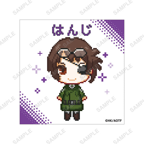 『進撃の巨人』きゃらドットシリーズ ステッカー(ハンジ)