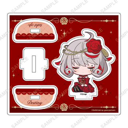 『takt op. 運命は真紅き旋律の街を』おやすみシリーズ ゆりかごアクリルスタンド(運命)