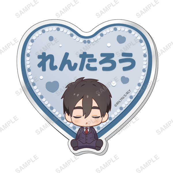 『君のことが大大大大大好きな100人の彼女』おやすみシリーズ お名前入りバッジ (愛城恋太郎)