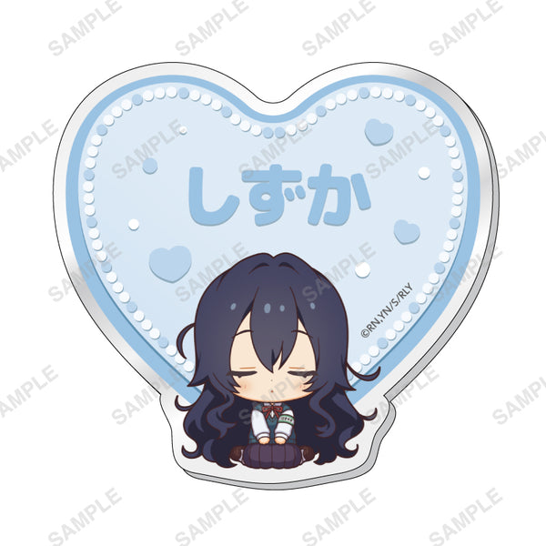 『君のことが大大大大大好きな100人の彼女』おやすみシリーズ お名前入りバッジ(好本静)