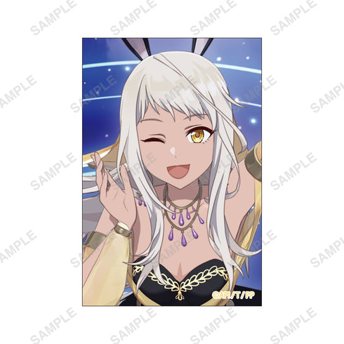 『ポールプリンセス!!』スクエア缶バッジ(西条リリア)