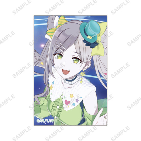 『ポールプリンセス!!』スクエア缶バッジ(東坂ミオ)