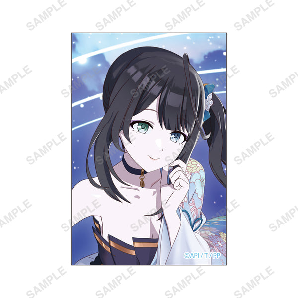 『ポールプリンセス!!』スクエア缶バッジ(蒼唯ノア)