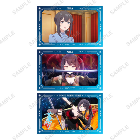 『ポールプリンセス!!』ステッカーセット(蒼唯ノア)