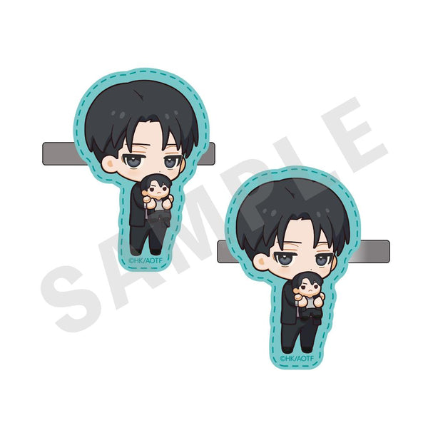 『進撃の巨人』ミニキャラだっこシリーズ アクリルヘアクリップ リヴァイ