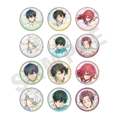 『ブルーロック』おやすみシリーズ トレーディングキラキラ缶バッジ【BOX】