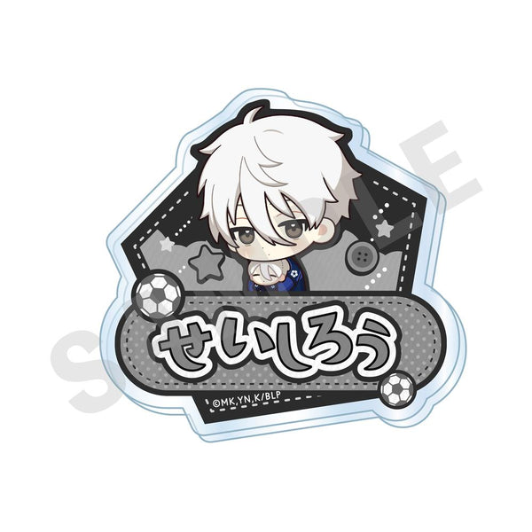 『ブルーロック』ミニキャラだっこシリーズ お名前バッジ 凪誠士郎