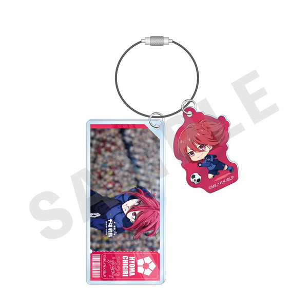 『ブルーロック』~favorite series~ ワイヤーアクリルキーホルダー(千切 豹馬)
