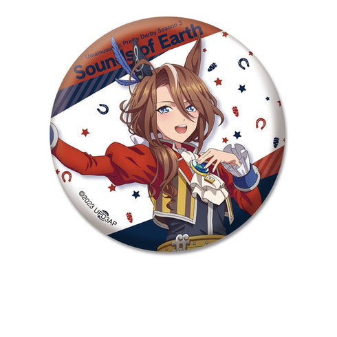 『ウマ娘 プリティーダービー Season 3』描き下ろし缶バッジ サウンズオブアース