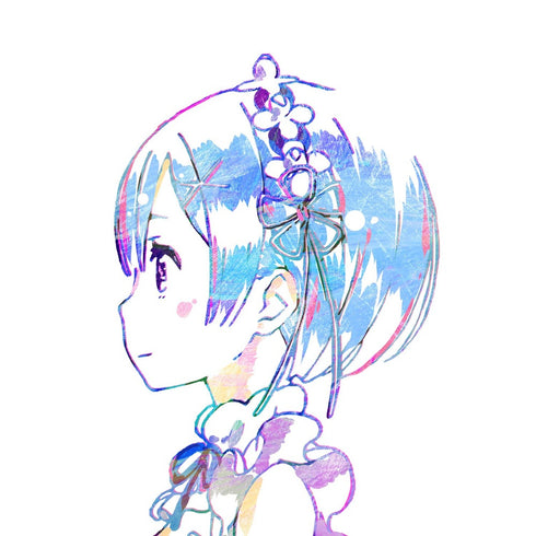 『Re:ゼロから始める異世界生活』Ani-Art フルグラフィックTシャツ(レム)ユニセックス【202609再販】