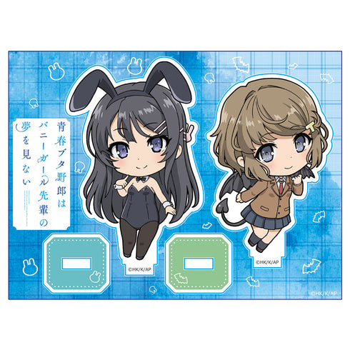 『青春ブタ野郎はバニーガール先輩の夢を見ない』アクリルキャラスタンド 桜島麻衣・古賀朋絵【202608再販】
