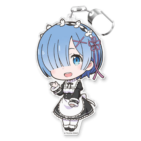 『OVA Re:ゼロから始める異世界生活 Memory Snow』ぷにこれ!キーホルダー(スタンド付) レム【202601再販】