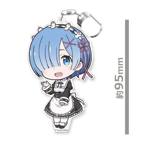 『OVA Re:ゼロから始める異世界生活 Memory Snow』ぷにこれ!キーホルダー(スタンド付) レム【202601再販】