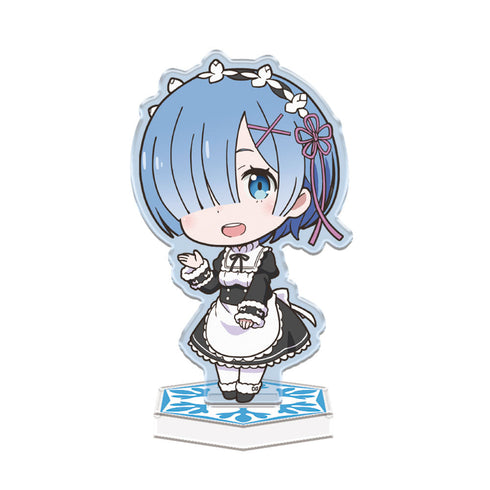 『OVA Re:ゼロから始める異世界生活 Memory Snow』アクリルキャラスタンド エミリア&レム&ラム【202601再販】