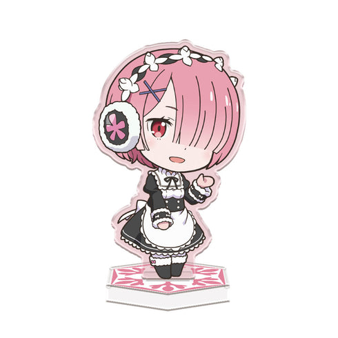 『OVA Re:ゼロから始める異世界生活 Memory Snow』アクリルキャラスタンド エミリア&レム&ラム【202601再販】