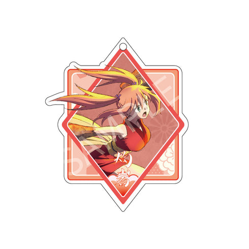『戦国妖狐』AFORCE×DRAGON HORSE アクリルキーホルダー 灼岩