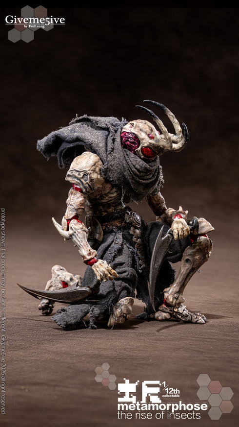 『虫啓(METAMORPHOSE - THE RISE OF INSECTS)シリーズ』005_Giveme5ive Airoki(アイロキ) 1/12スケール可動フィギュア