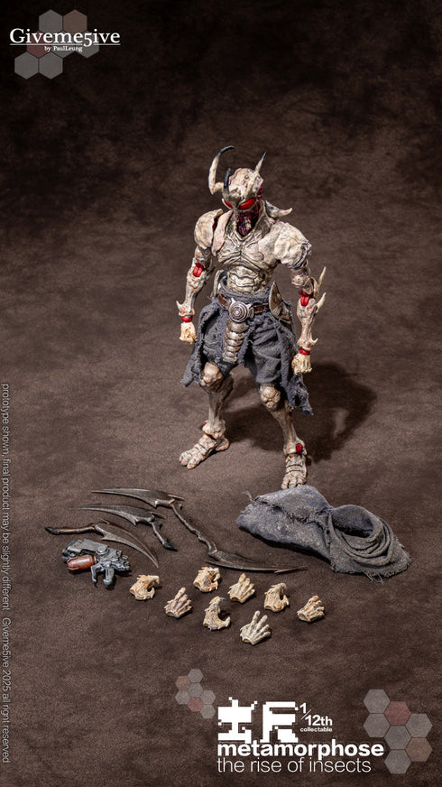 『虫啓(METAMORPHOSE - THE RISE OF INSECTS)シリーズ』005_Giveme5ive Airoki(アイロキ) 1/12スケール可動フィギュア