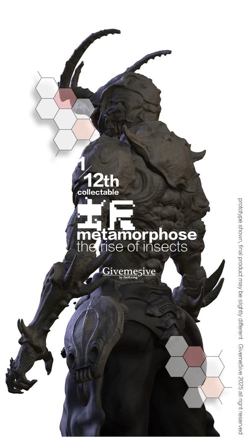 『虫啓(METAMORPHOSE - THE RISE OF INSECTS)シリーズ』005_Giveme5ive Airoki(アイロキ) 1/12スケール可動フィギュア