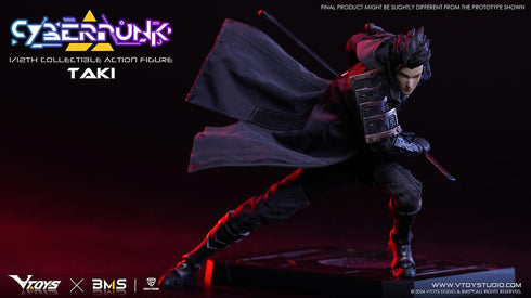 『Cyberpunk(サイバーパンク)シリーズ』013_VTOYS×BMS×CF 侍:瀧(たき) 1/12スケール可動フィギュア