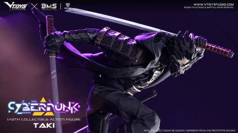 『Cyberpunk(サイバーパンク)シリーズ』013_VTOYS×BMS×CF 侍:瀧(たき) 1/12スケール可動フィギュア