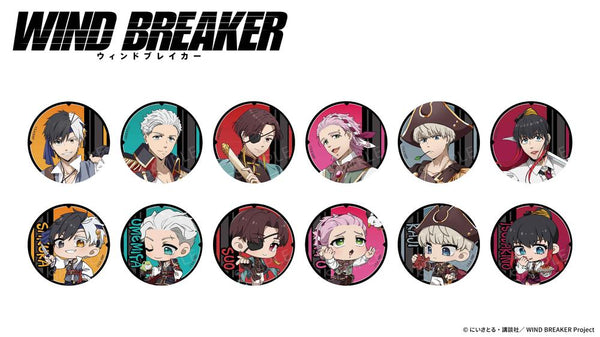 『WIND BREAKER』005_AFORCE×DRAGON HORSE (海賊Ver.) トレーディング缶バッジ【BOX】
