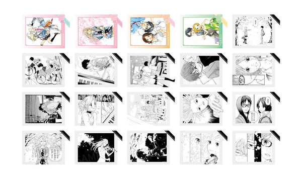 『四月は君の嘘』001_AFORCE×DRAGON HORSE 原作 トレーディングインスタントカメラ風ブロマイド【BOX】