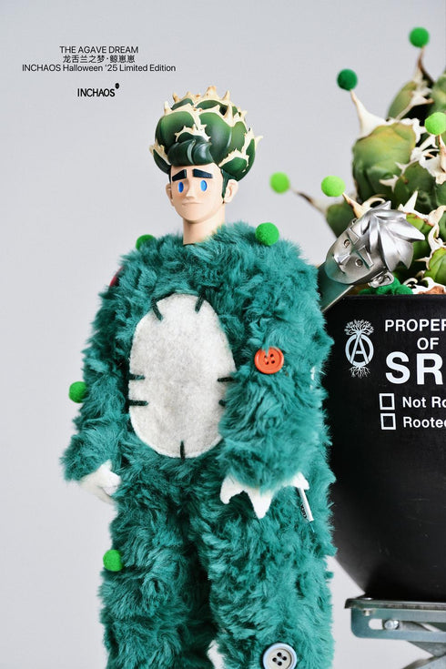 『THE AGAVE DREAM』003_INCHAOS クジラちゃん 1/6スケール可動フィギュア(グリーン)