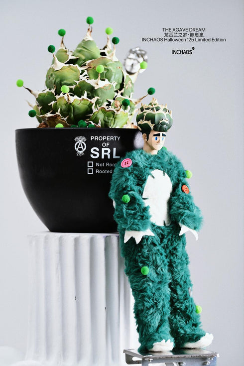 『THE AGAVE DREAM』003_INCHAOS クジラちゃん 1/6スケール可動フィギュア(グリーン)