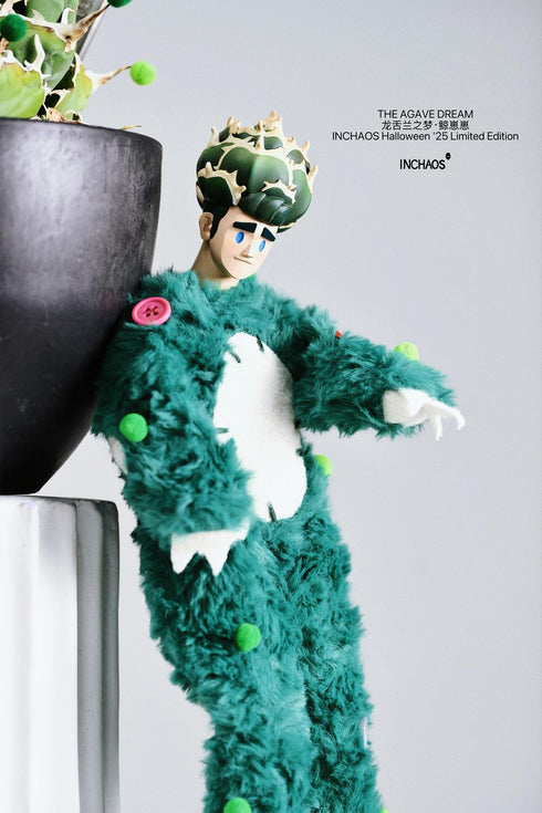 『THE AGAVE DREAM』003_INCHAOS クジラちゃん 1/6スケール可動フィギュア(グリーン)