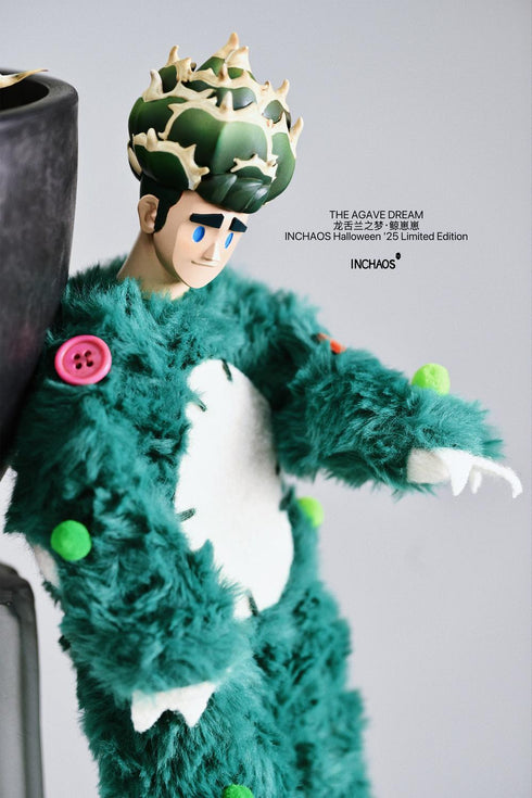 『THE AGAVE DREAM』003_INCHAOS クジラちゃん 1/6スケール可動フィギュア(グリーン)