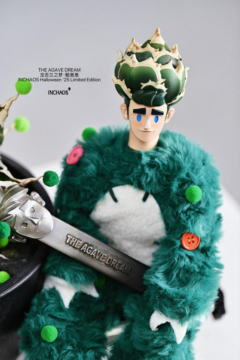 『THE AGAVE DREAM』003_INCHAOS クジラちゃん 1/6スケール可動フィギュア(グリーン)