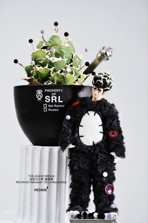 『THE AGAVE DREAM』004_INCHAOS クジラちゃん 1/6スケール可動フィギュア(ブラック)