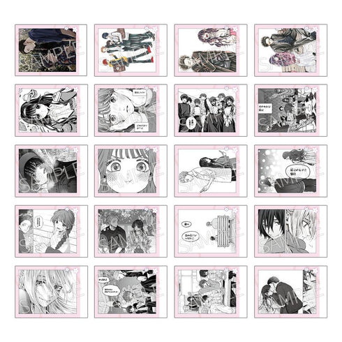 『薫る花は凛と咲く』001_AFORCE×DRAGON HORSE 原作 トレーディングインスタントカメラ風ブロマイド【BOX】