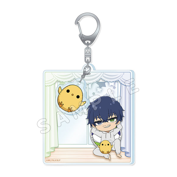 『ブルーロック』ぷちちょこ アクリルキーホルダー 【オリヴァ・愛空】 くつろぎ時間ver.
