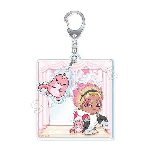 『ブルーロック』ぷちちょこ アクリルキーホルダー 【士道龍聖】 くつろぎ時間ver.