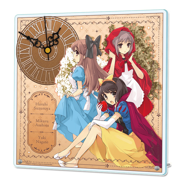 『涼宮ハルヒシリーズ』アクリル置時計
