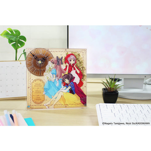 『涼宮ハルヒシリーズ』アクリル置時計