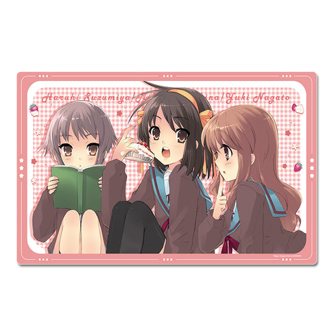 『涼宮ハルヒシリーズ』デスクマット【ハルヒ&みくる&有希】