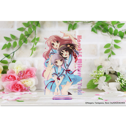 『涼宮ハルヒシリーズ』アクリルスタンド【ハルヒ&みくる&有希】