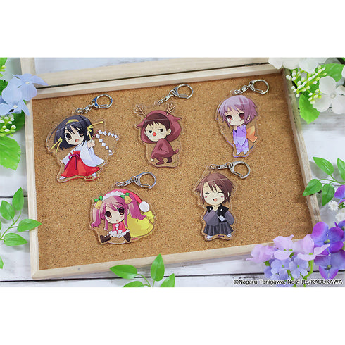 『涼宮ハルヒシリーズ』ミニキャラアクリルキーホルダー【ハルヒ】