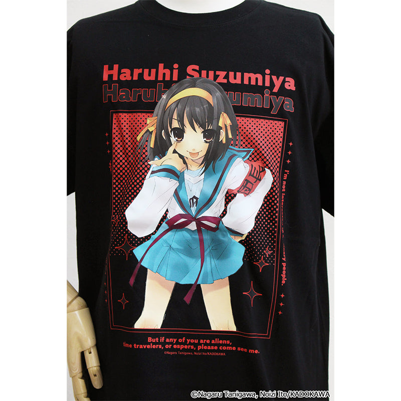 涼宮ハルヒシリーズ』グラフィックTシャツ【ハルヒ】 - Anime Store.JP