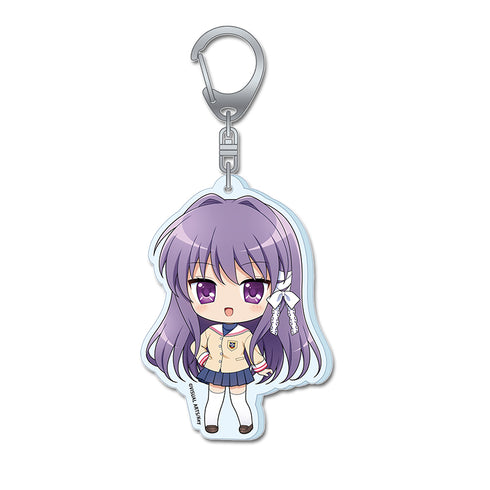 『Key world festival』【CLANNAD】 迷你巧克力造型壓克力鑰匙圈【藤林杏】
