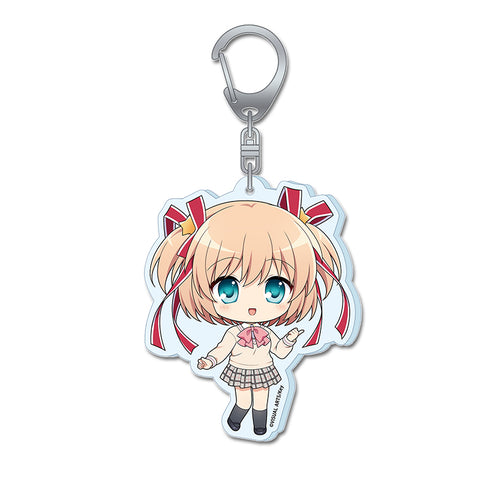 『Key world festival』【リトルバスターズ!】 ぷちちょこアクリルキーホルダー【神北小毬】