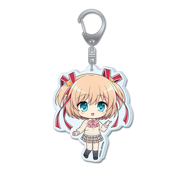 『Key world festival』【リトルバスターズ!】 ぷちちょこアクリルキーホルダー【神北小毬】