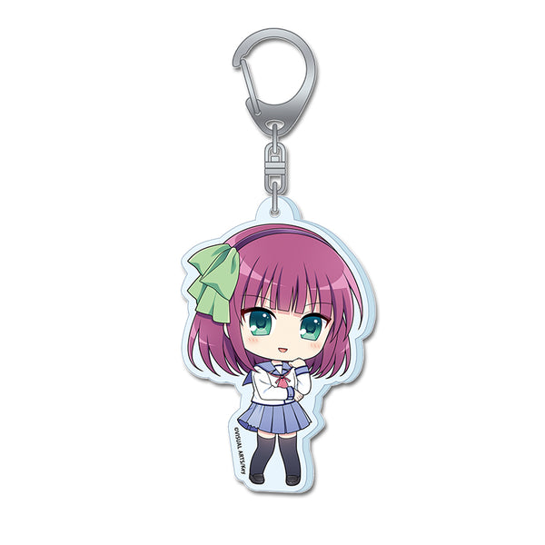 《Key World Festival》【Angel Beats!】 迷你巧克力亚克力钥匙扣【仲村由里】