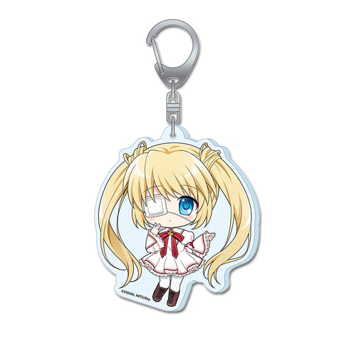 《Key World Festival》【Rewrite】 迷你巧克力亚克力钥匙扣【中津静流】