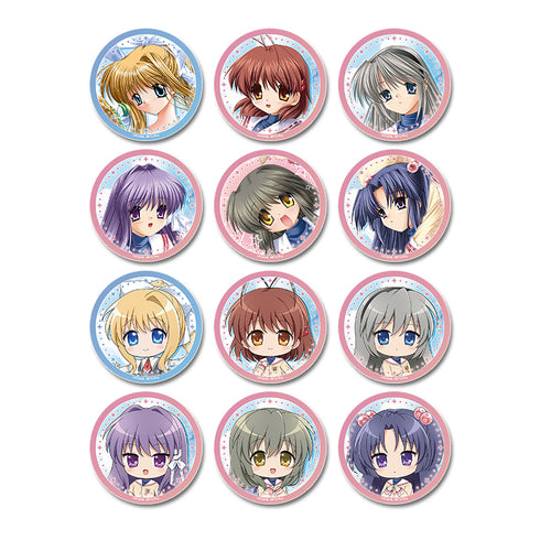 『Key world festival』【AIR/CLANNAD】 トレーディング缶バッジ【BOX】