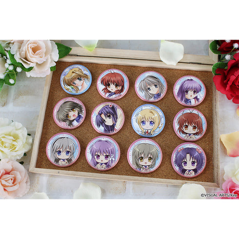 『Key world festival』【AIR/CLANNAD】 トレーディング缶バッジ【BOX】